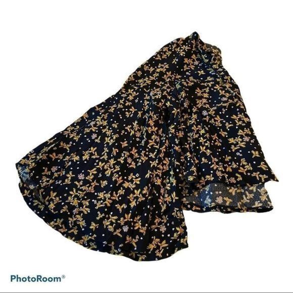 zara basic collection floral bell sleeve shirt - Picture 6 of 12